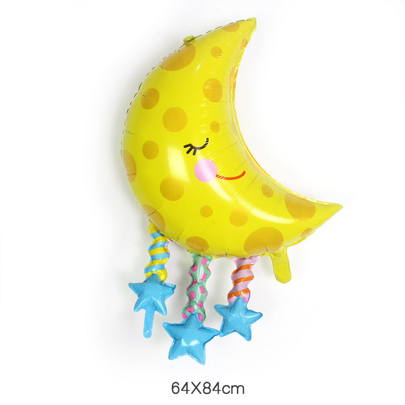 Rainbow Balloon Sun Cloud Foil balloon