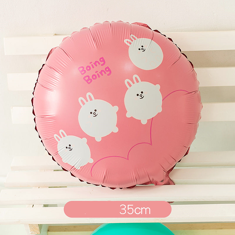 Line Friends Brown Bear Cony Sally Foil Balloon