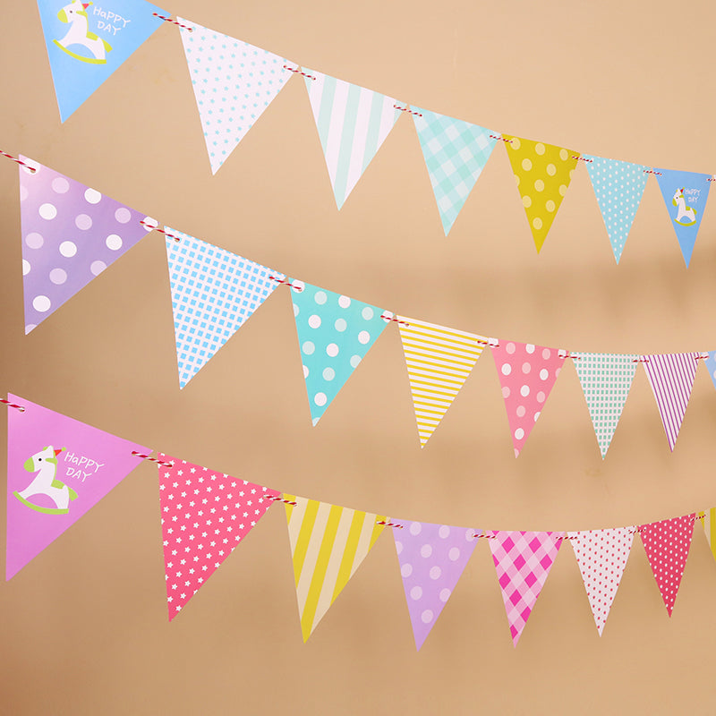 Party Bunting Triangle Bunting Party Banner