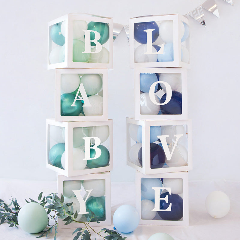 Balloon Box Alphabet Box Letter balloon Box for birthday wedding party events