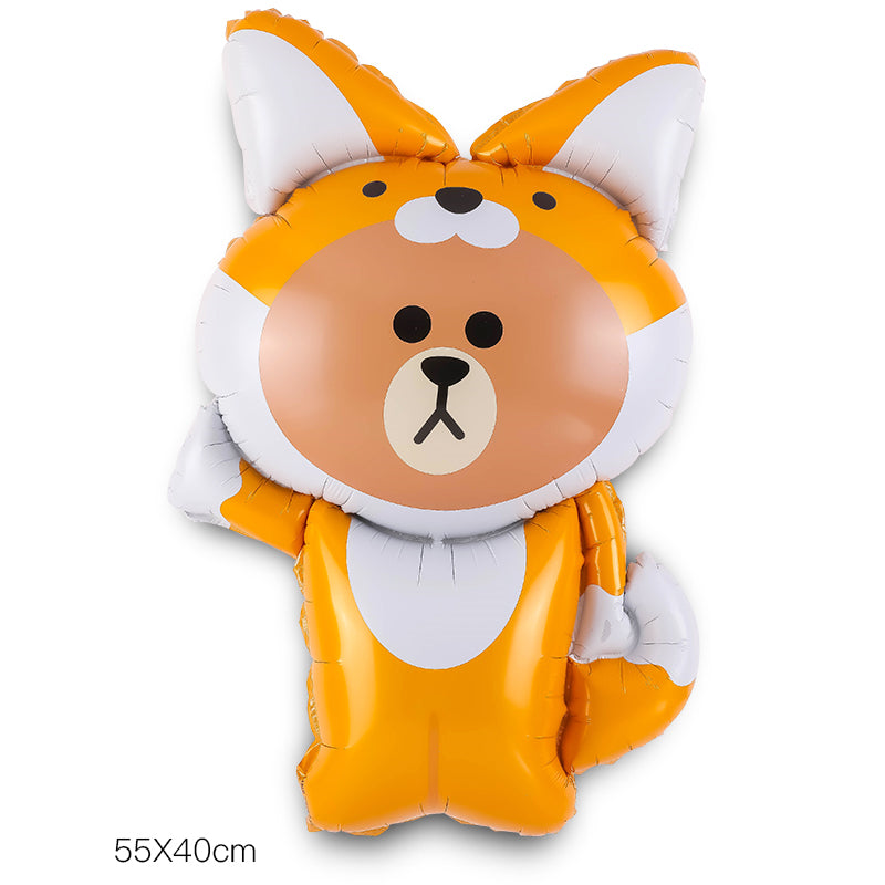Line Friends Brown Bear Cony Sally Foil Balloon
