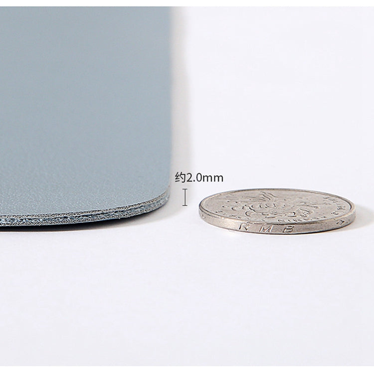 Customised Personalised Desk Pad, Office Desk Mat, PU Leather Desk Blotter, Laptop Desk Mat, Waterproof Desk