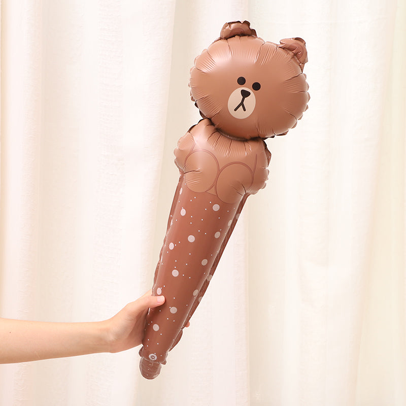 Line Friends Brown Bear Cony Sally Foil Balloon