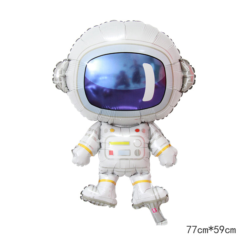 Space Theme Astronaut Foil Balloon Party Decorations