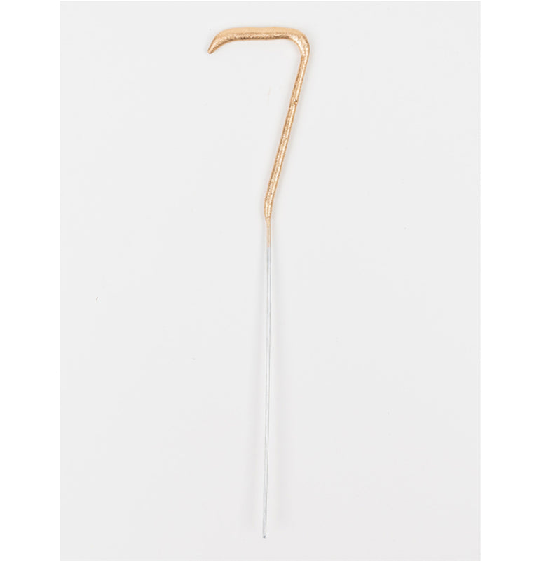Sparkler number candle