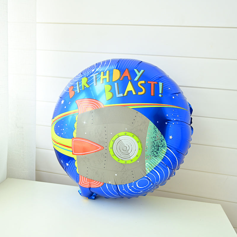 Space Theme Astronaut Foil Balloon Party Decorations
