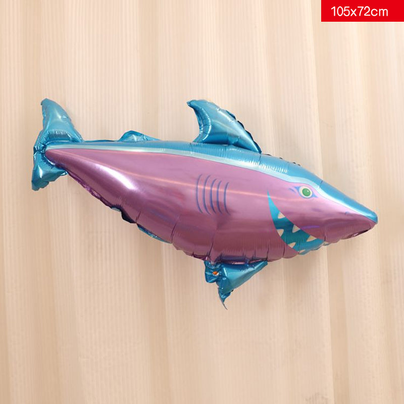 Ocean Animal Large Foil Balloons Under the Sea Cartoon Creatures