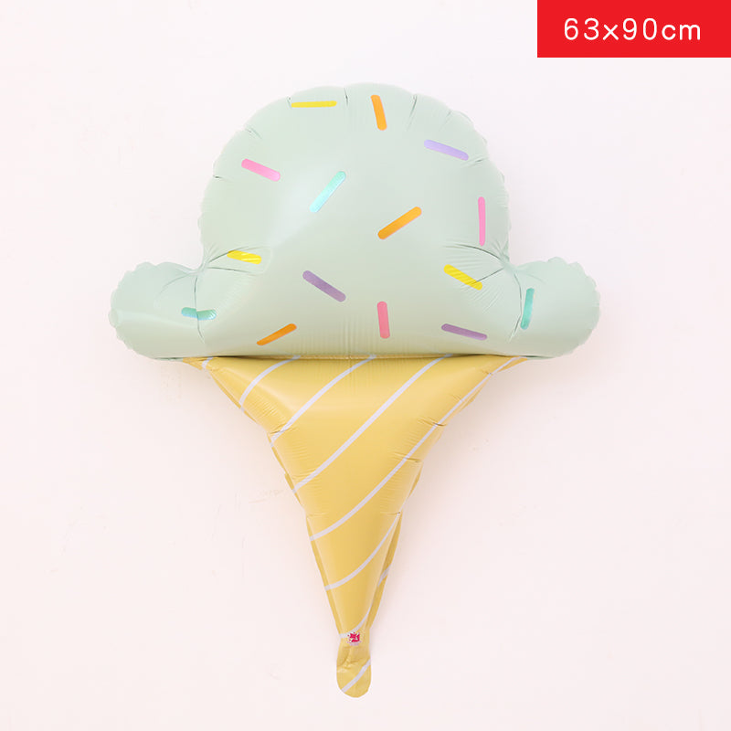 Ice cream Donut Party Foil Balloon