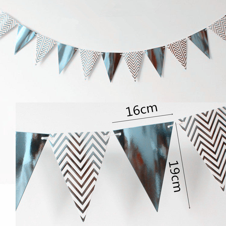 Simple Birthday Decoration Set - Blue