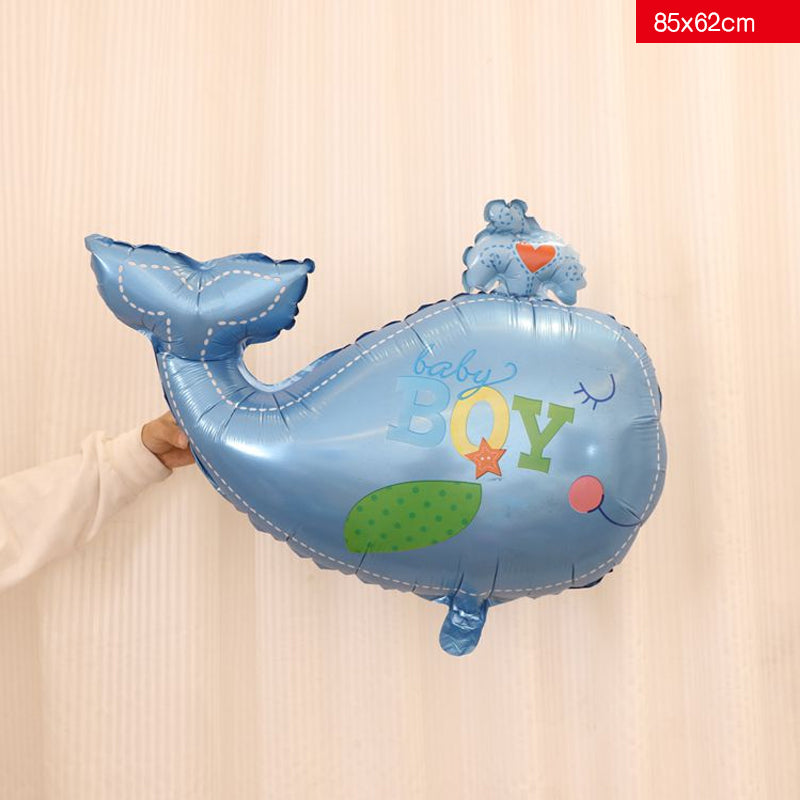 Ocean Animal Large Foil Balloons Under the Sea Cartoon Creatures