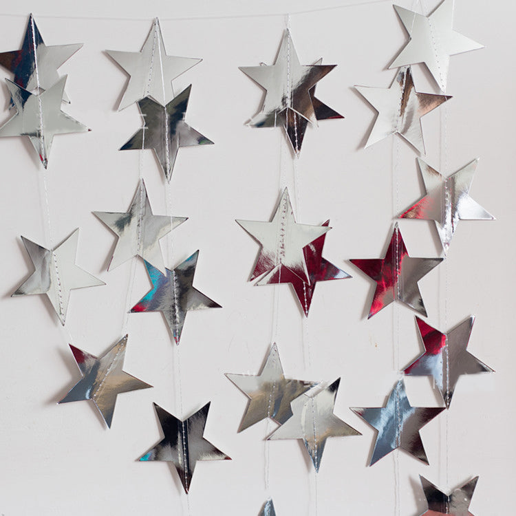 Star Banner Garland (reflective)