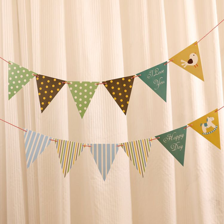 Party Bunting Triangle Bunting Party Banner