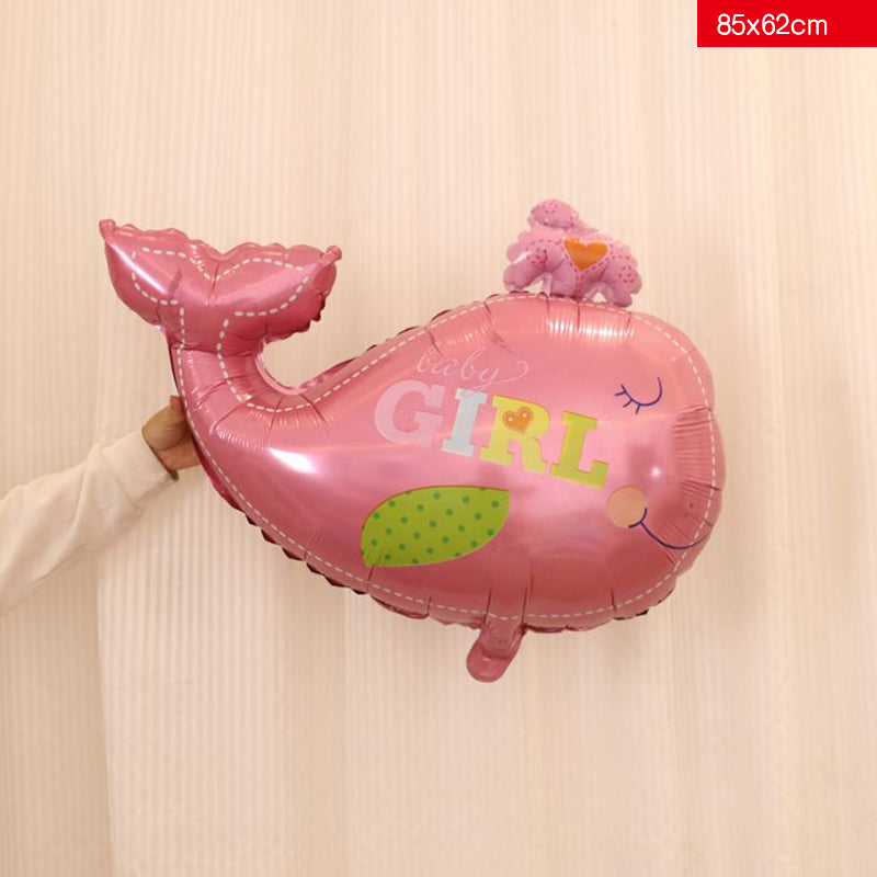 Ocean Animal Large Foil Balloons Under the Sea Cartoon Creatures