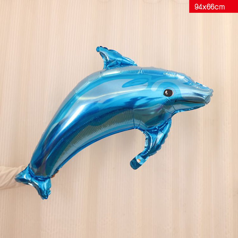 Ocean Animal Large Foil Balloons Under the Sea Cartoon Creatures