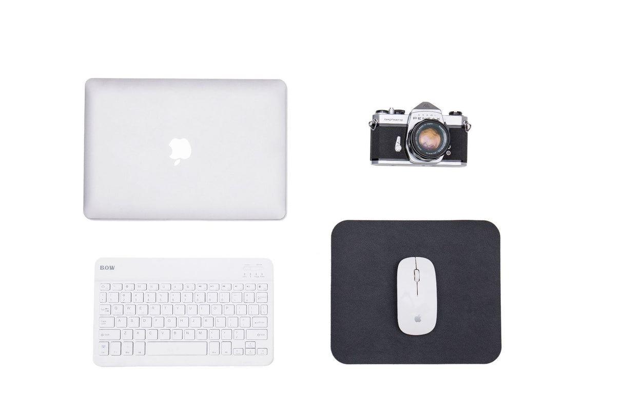 Customised Personalised Mouse Pad waterproof PU leather Mouse Pad
