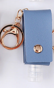 Hand Sanitiser Holder PU Leather with customised personalised name option