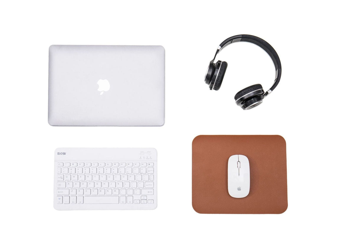 Customised Personalised Mouse Pad waterproof PU leather Mouse Pad