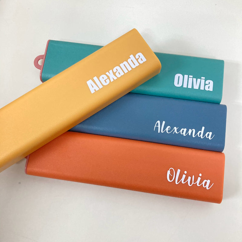 New Edition Wheat Material Simple Cutlery Set with Color Box