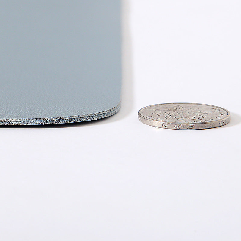 Customised Personalised Mouse Pad waterproof PU leather Mouse Pad