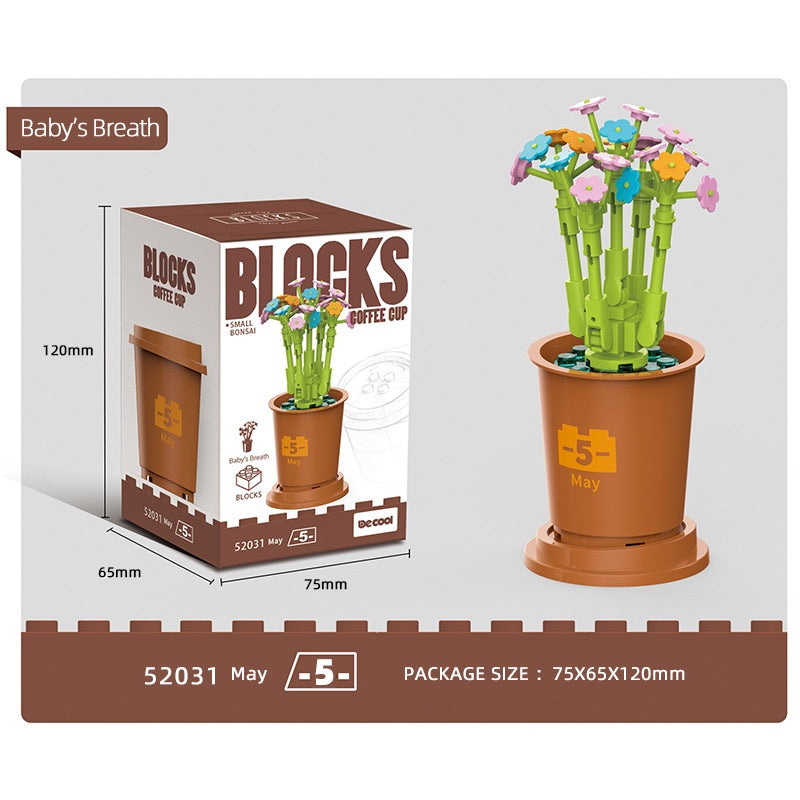 Succulent Brick toy