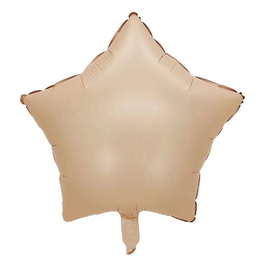 18 inch Cream Caramel Shape Foil Balloon