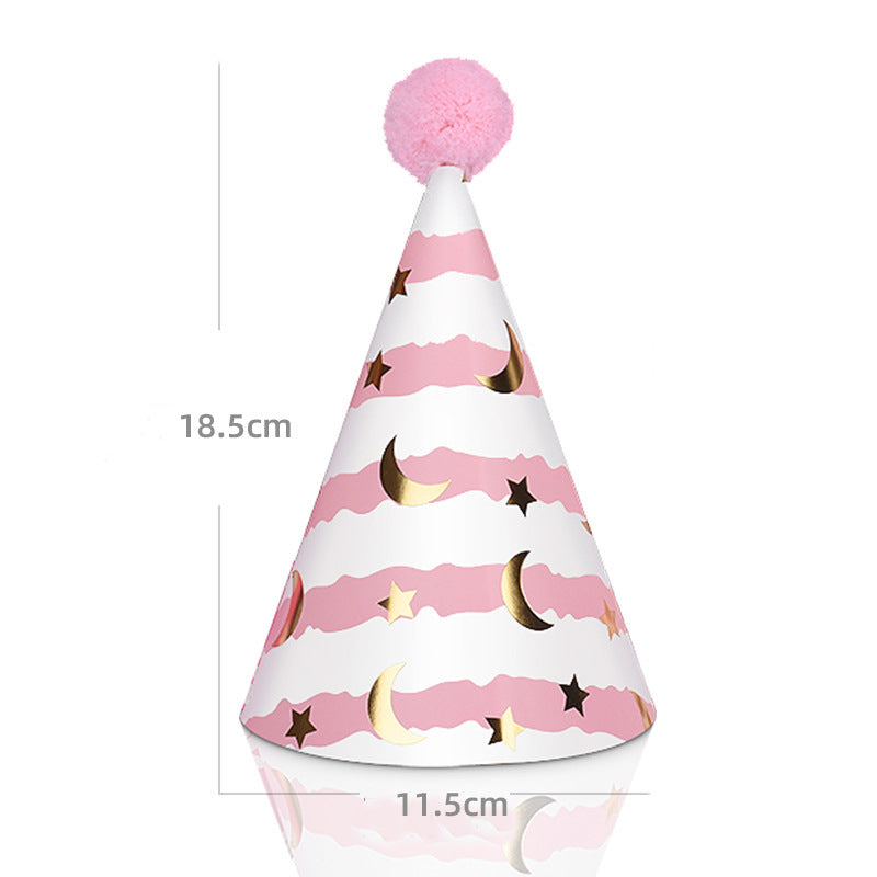 Printed Birthday Party Hat