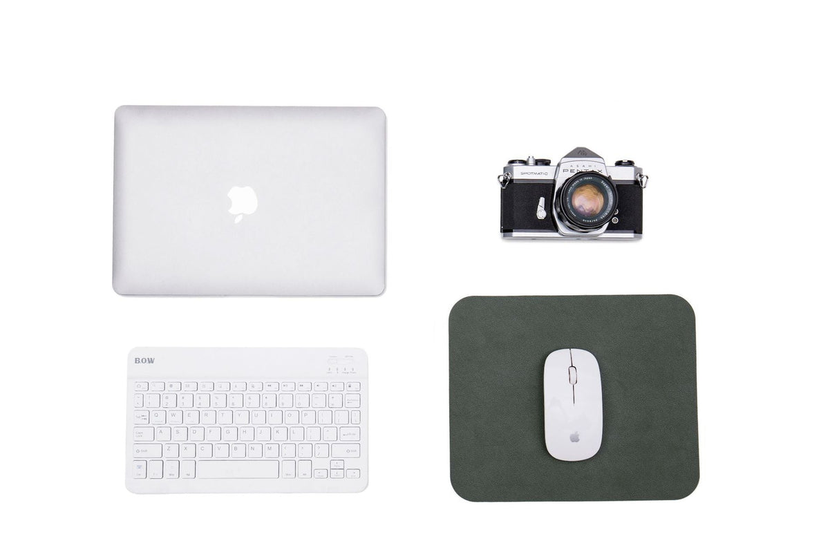 Customised Personalised Mouse Pad waterproof PU leather Mouse Pad