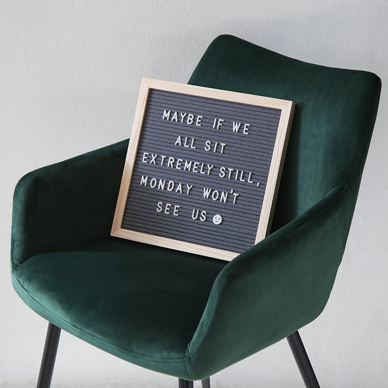 DIY Felt Letter Board 25cm x 25cm