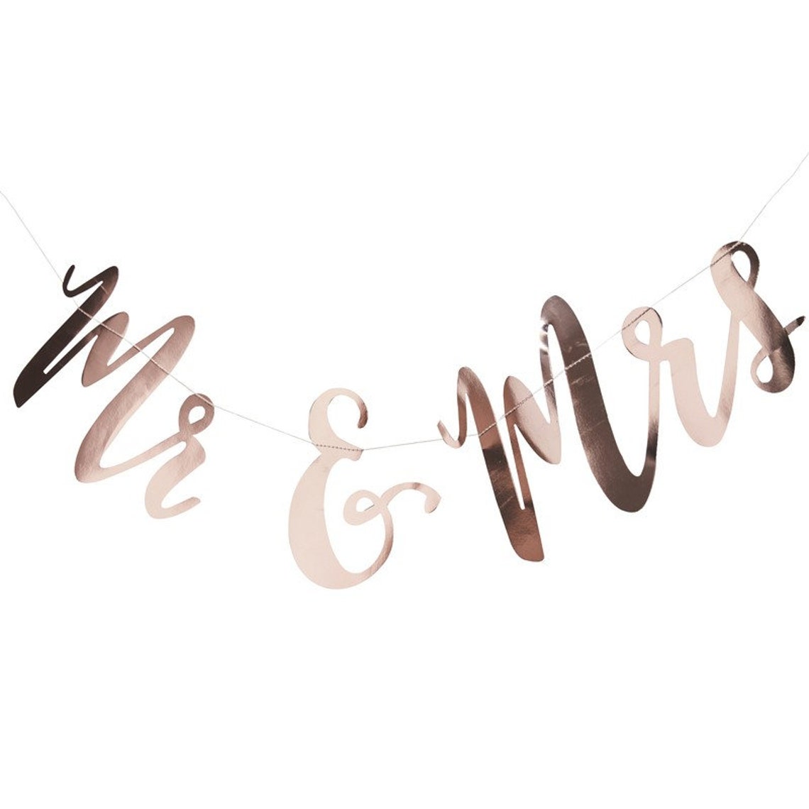 Mr & Mrs Banner - Rose Gold