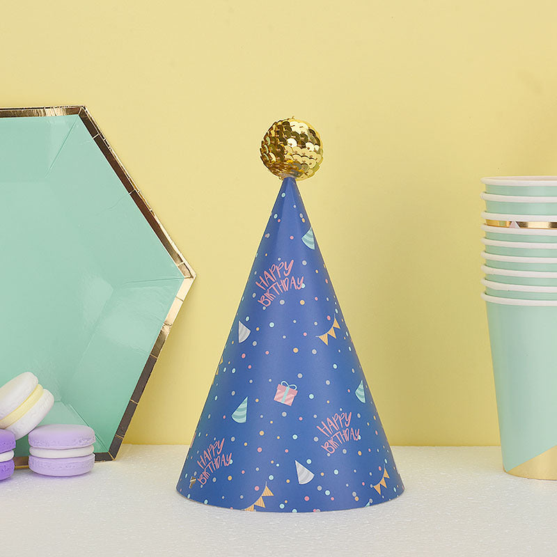 Printed Birthday Party Hat