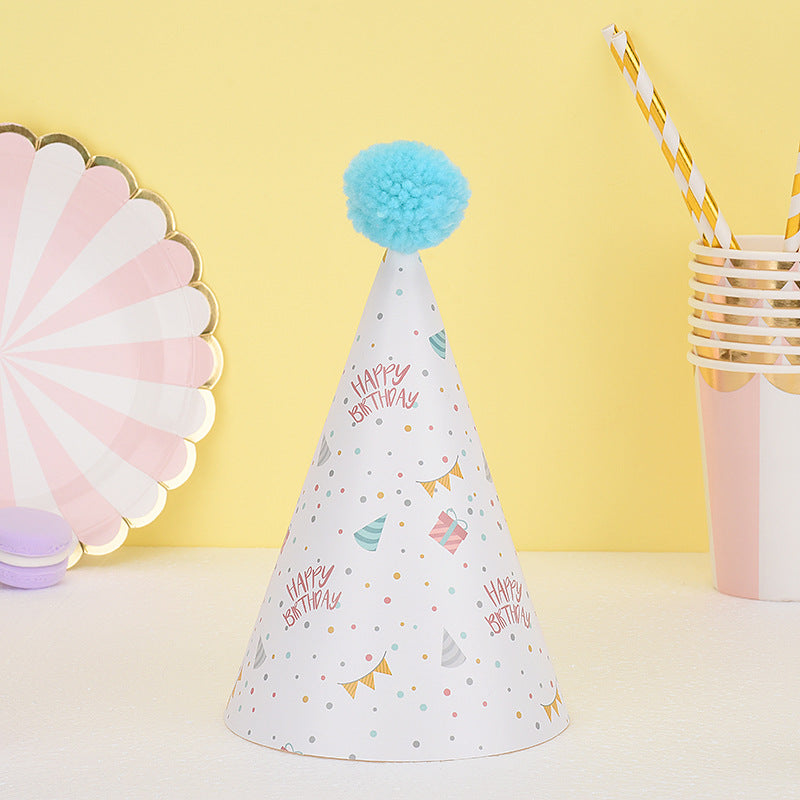 Printed Birthday Party Hat