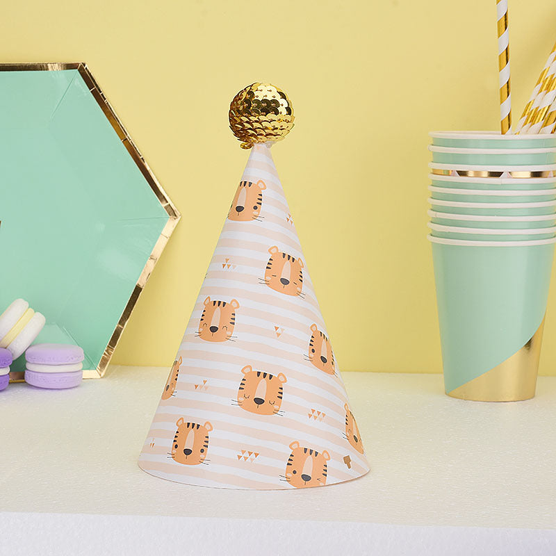 Printed Birthday Party Hat