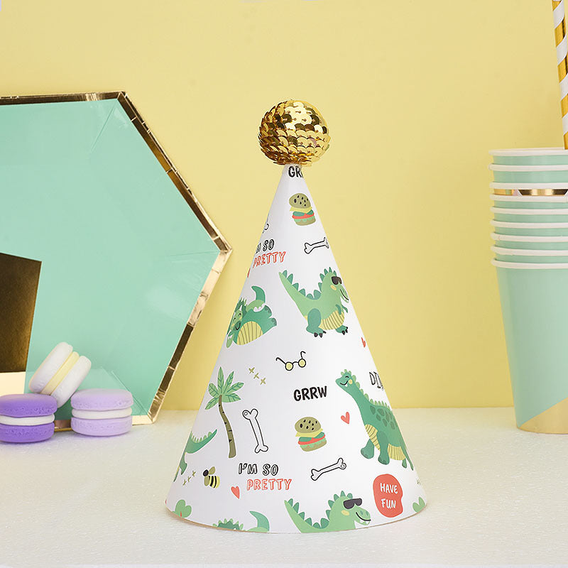 Printed Birthday Party Hat