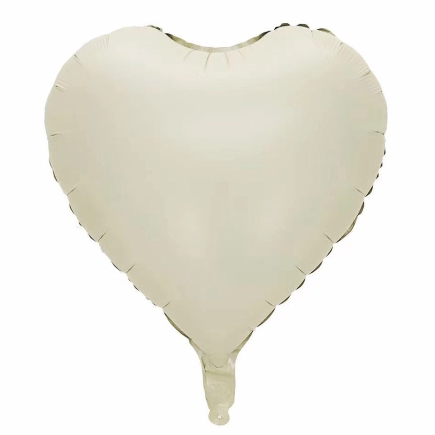 18 inch Cream Caramel Shape Foil Balloon
