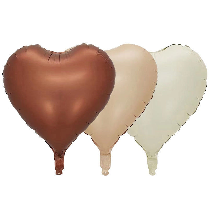 18 inch Cream Caramel Shape Foil Balloon