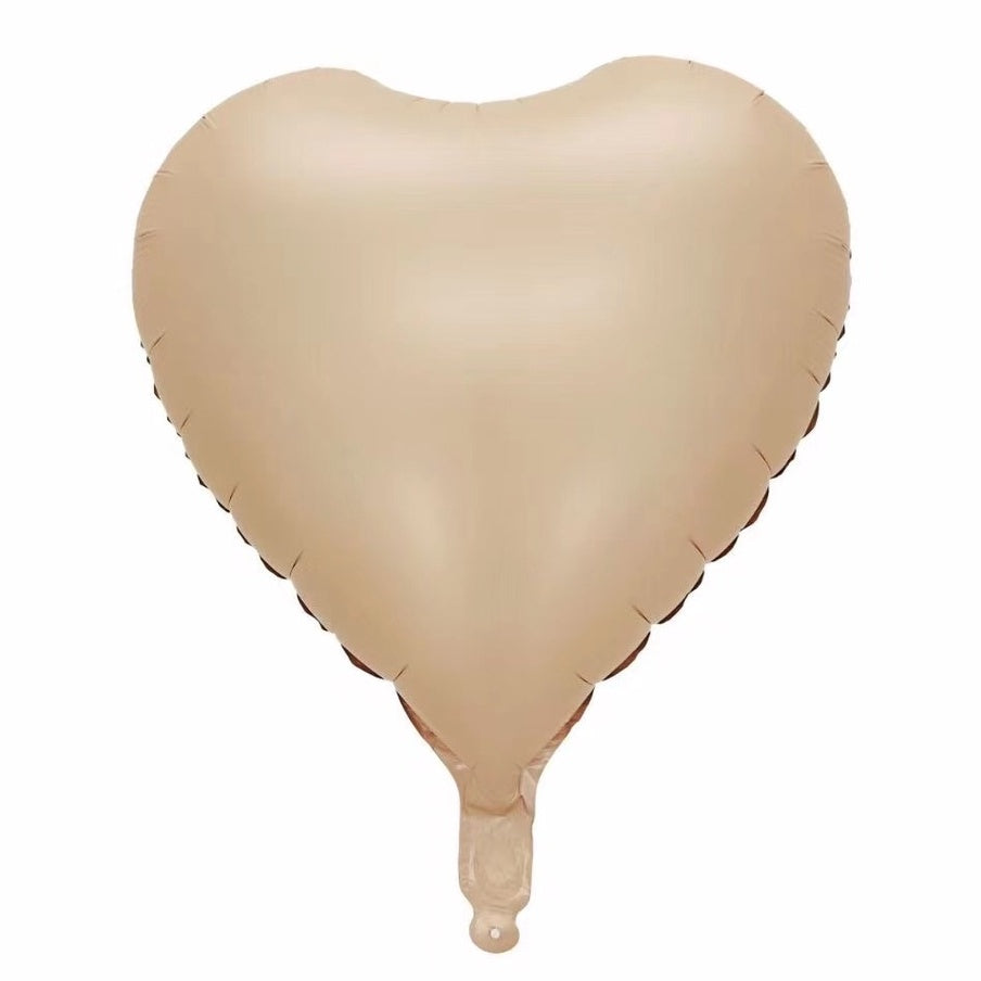 18 inch Cream Caramel Shape Foil Balloon