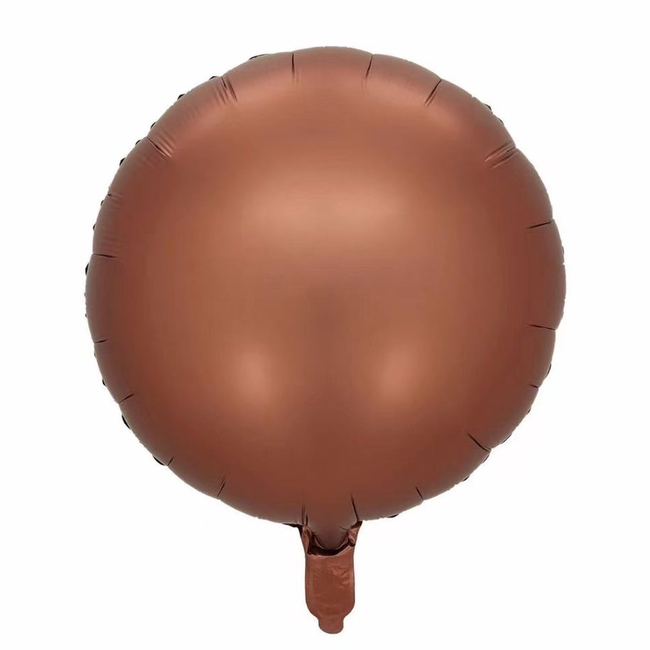 18 inch Cream Caramel Shape Foil Balloon