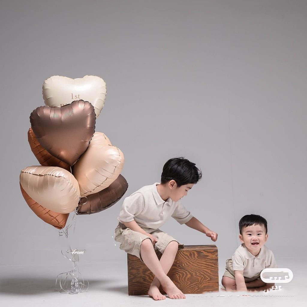 18 inch Cream Caramel Shape Foil Balloon