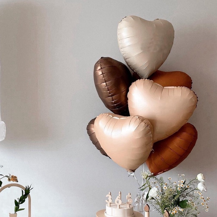 18 inch Cream Caramel Shape Foil Balloon