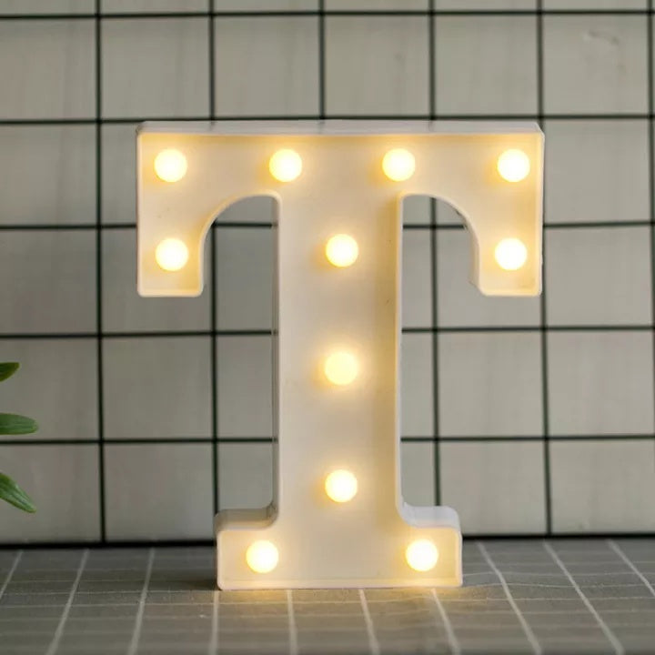 Marquee LED alphabet letters light