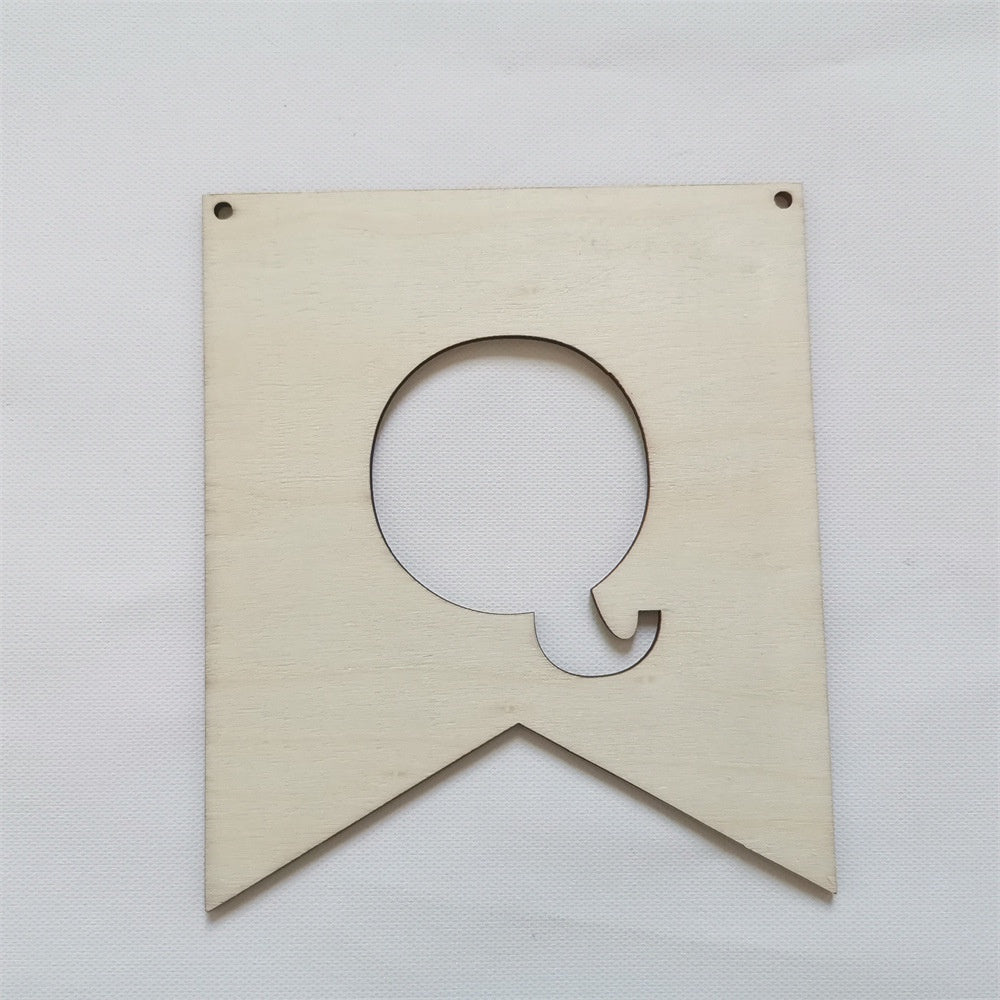 Hollow Wooden Custom Banner