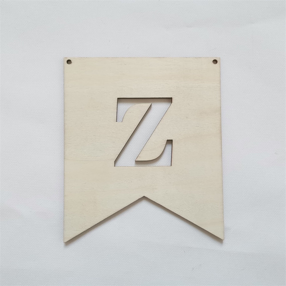 Hollow Wooden Custom Banner
