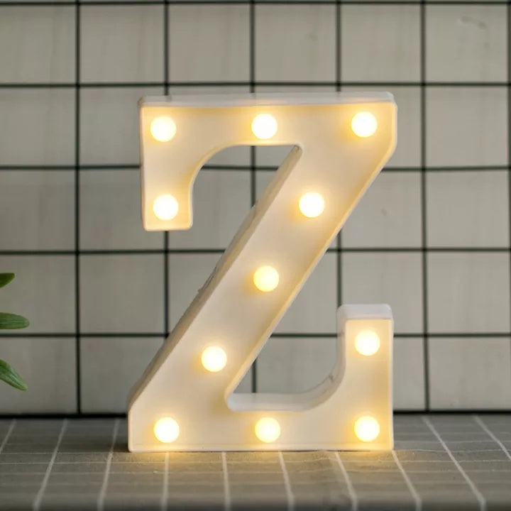 Marquee LED alphabet letters light