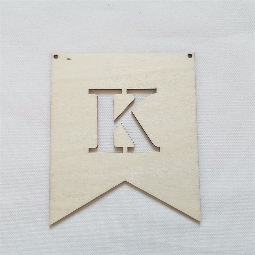 Hollow Wooden Custom Banner