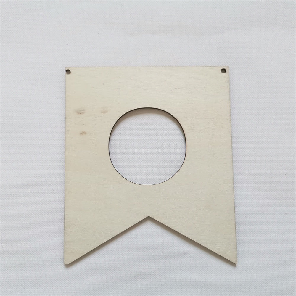 Hollow Wooden Custom Banner