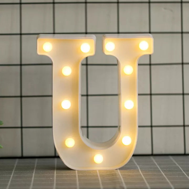 Marquee LED alphabet letters light