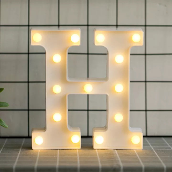 Marquee LED alphabet letters light