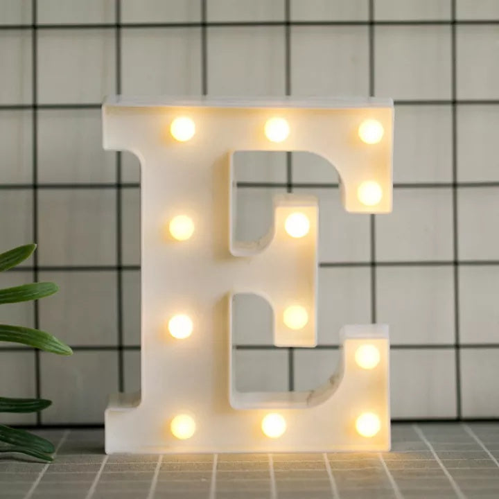 Marquee LED alphabet letters light