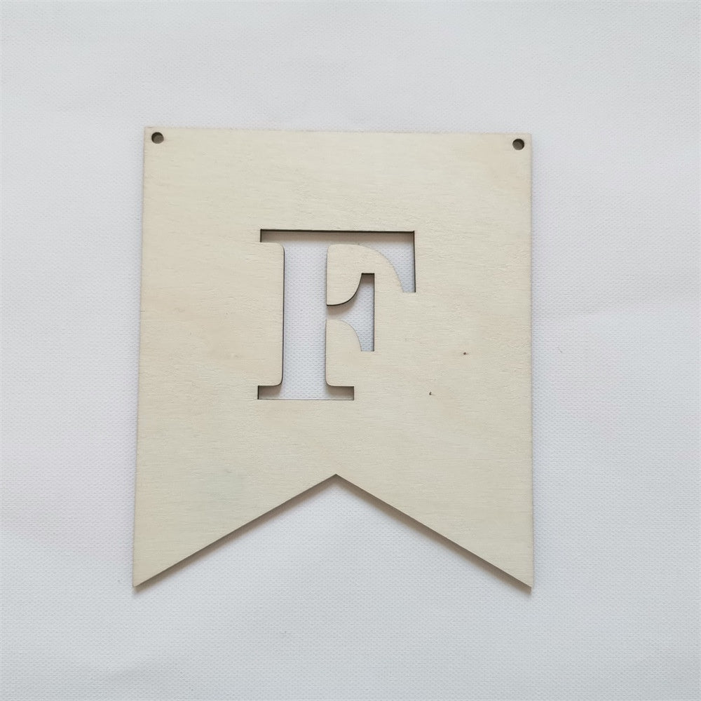 Hollow Wooden Custom Banner