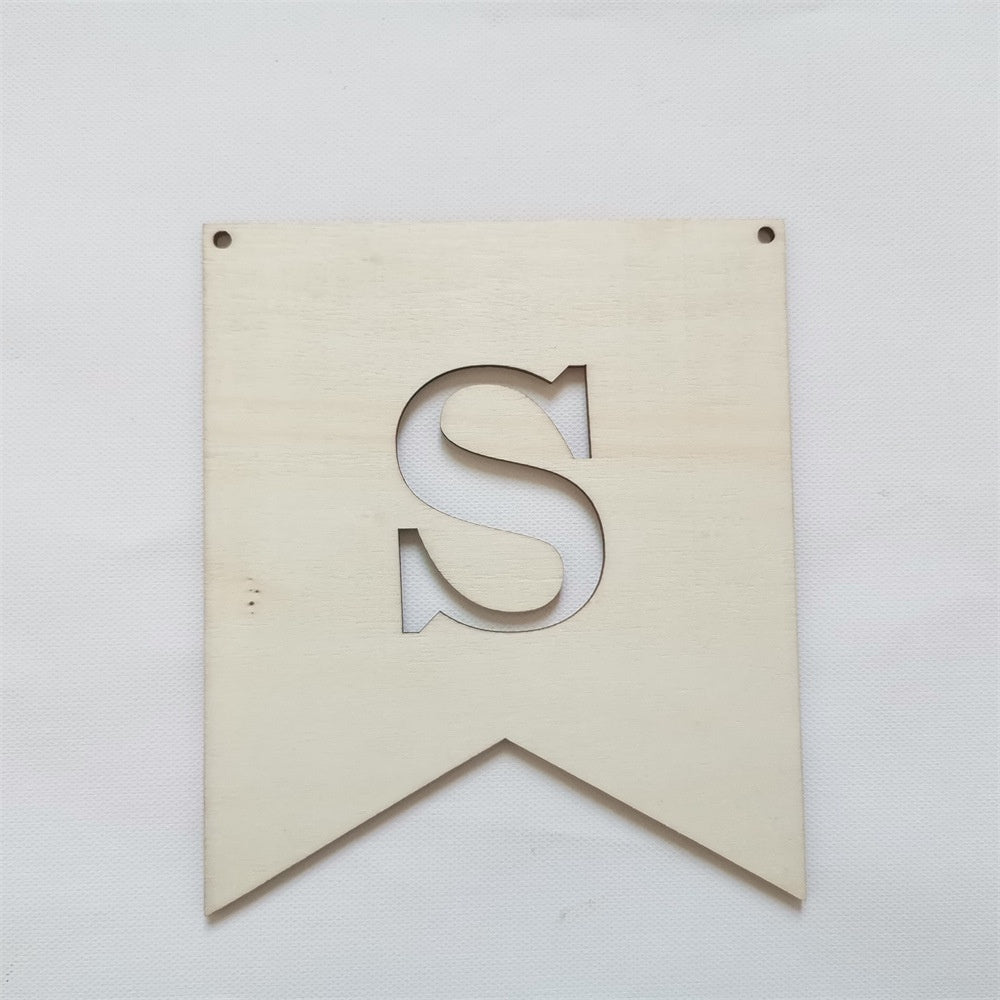 Hollow Wooden Custom Banner